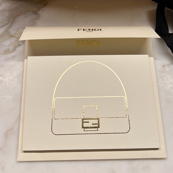 Fendi Shopping Bag & Ribbon & Card - Picture 6 of 8